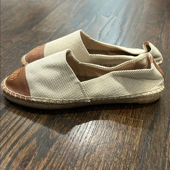 Tory Burch Tan and Cream Espadrilles - Picture 3 of 4